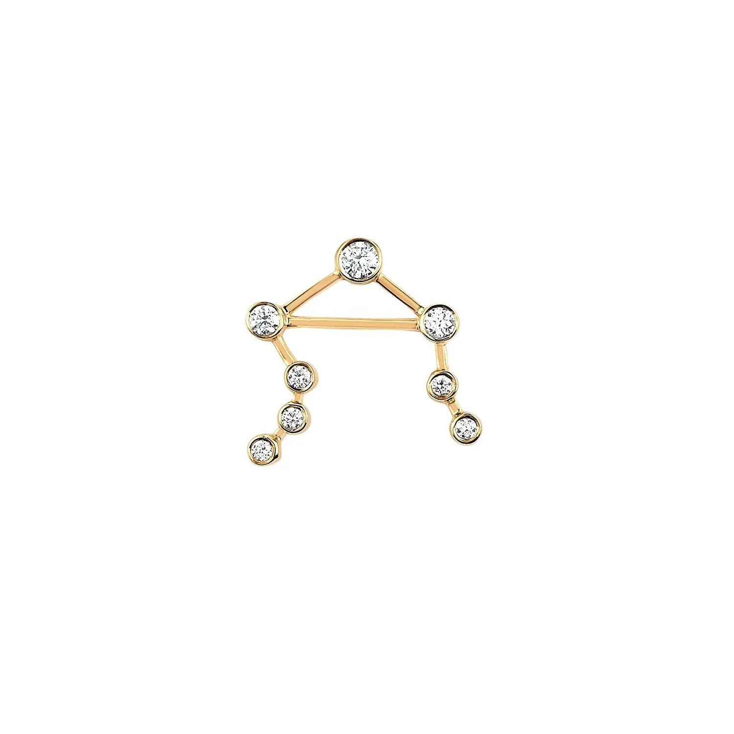 Baby Libra Diamond Constellation Studs – Shop Now.