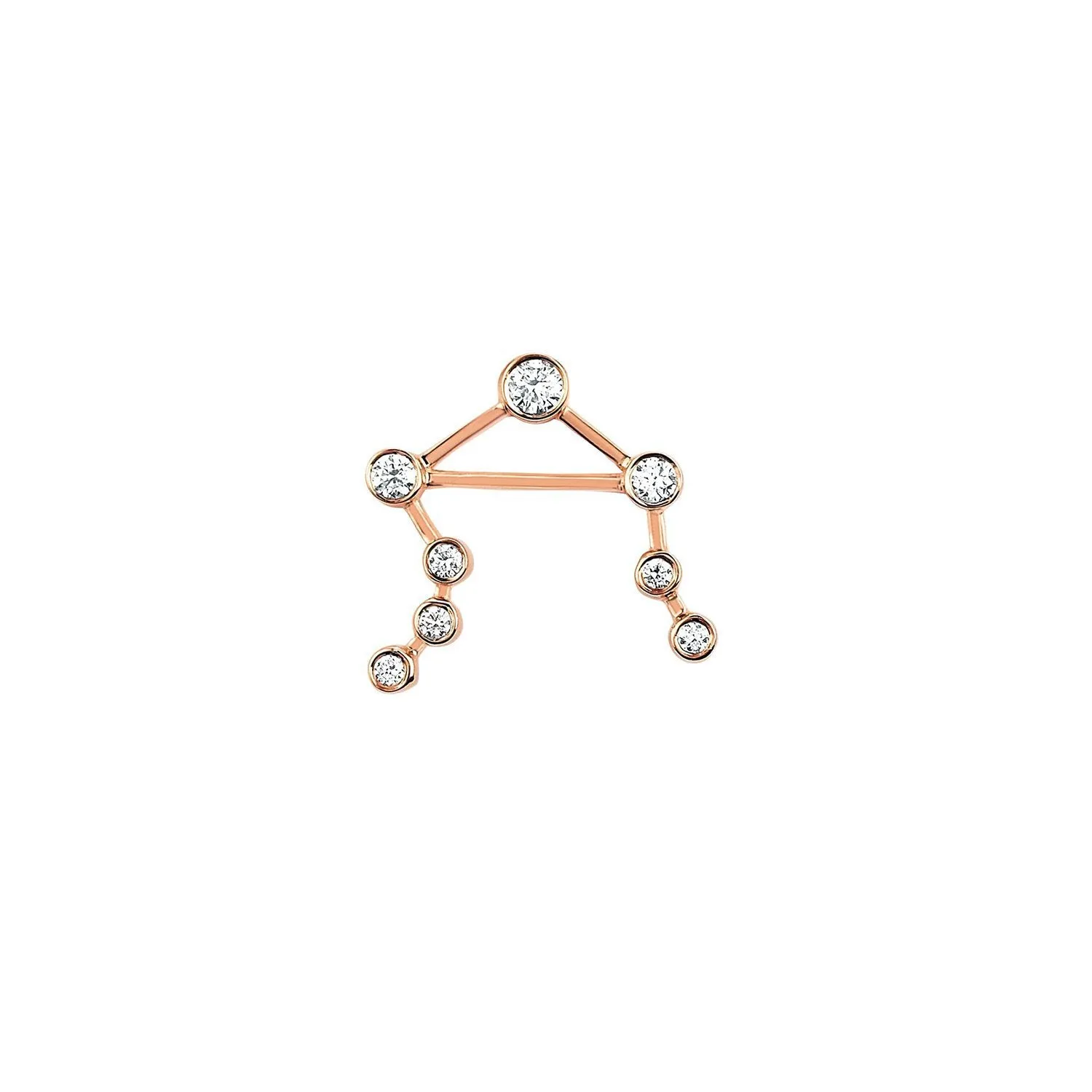 Baby Libra Diamond Constellation Studs – Shop Now.