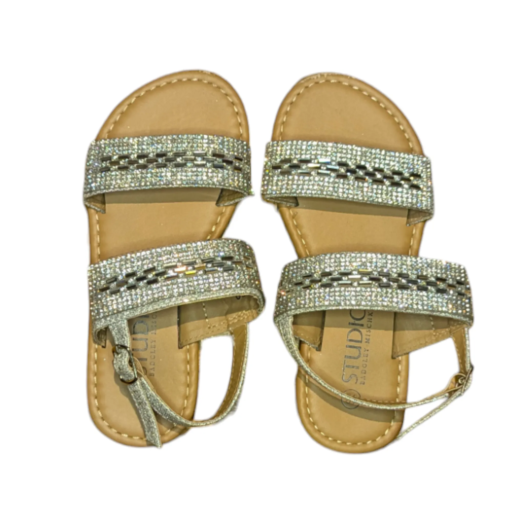 Badgley Mischka Rhinestone Sandals