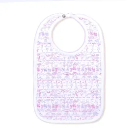 Ballet Baby Bib - Pink Pointe Shoe