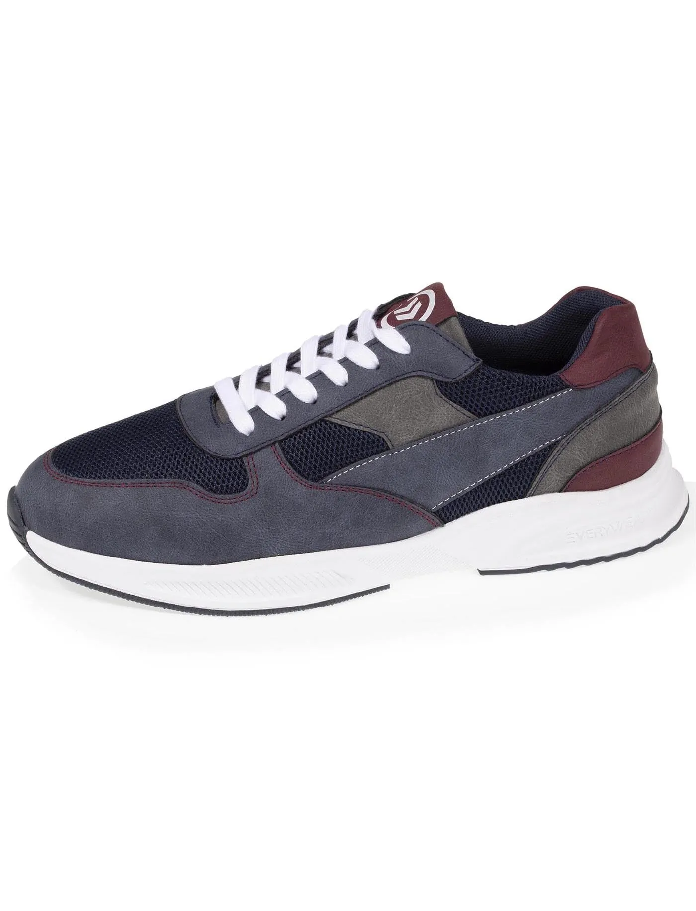 Baskets Confort Homme Semelle Sport Bleu