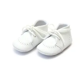 Benny Leather Brogue Oxford Crib Shoe for Infants