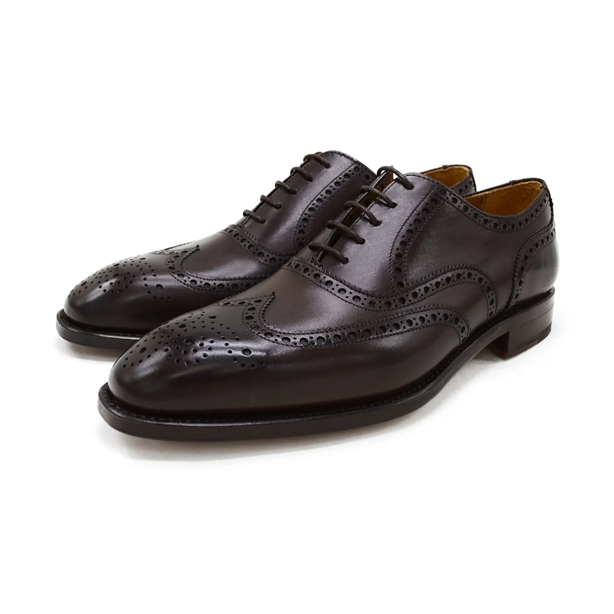 Berwick 1707 Brogue (5215) - Moka