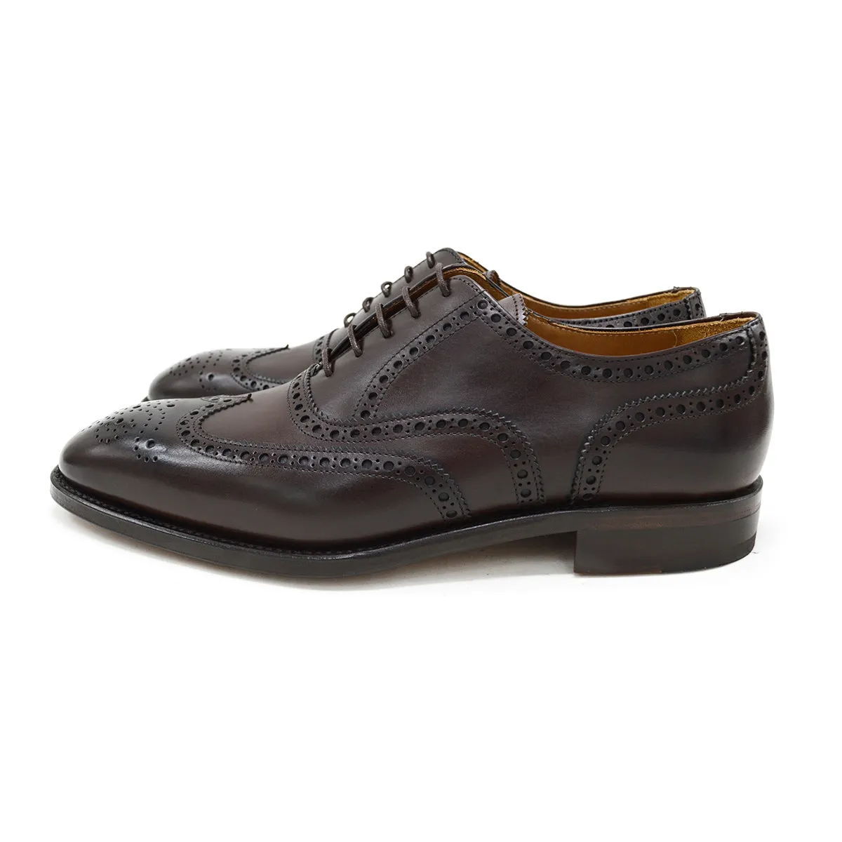 Berwick 1707 Brogue (5215) - Moka