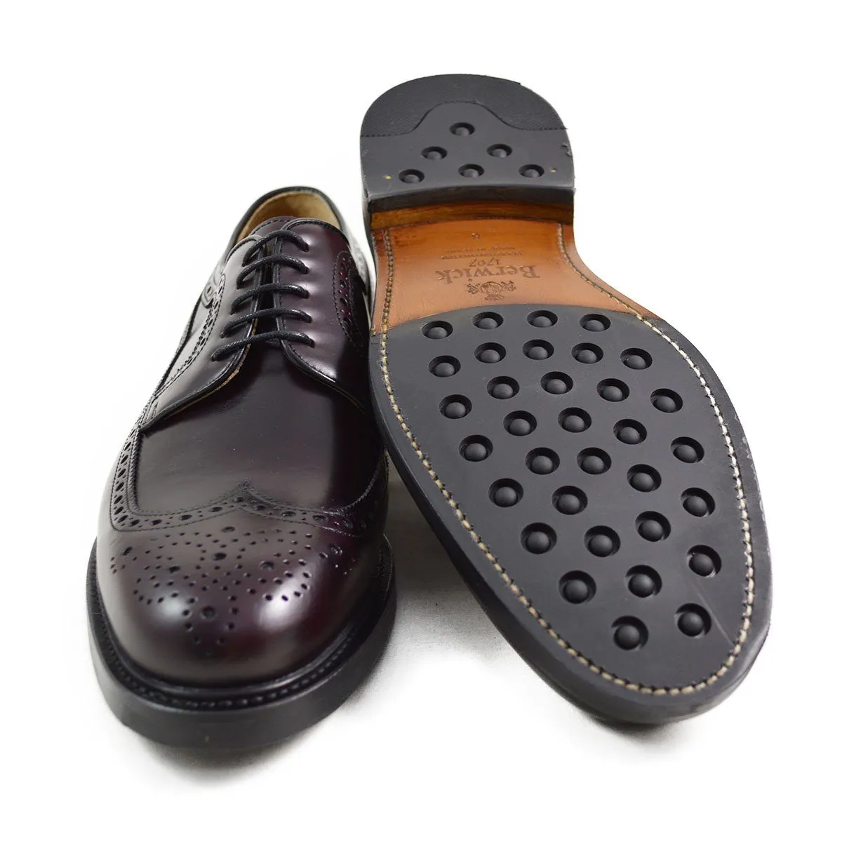 Berwick 1707 Long Wing Brogue (3681) - Burgundy Rois