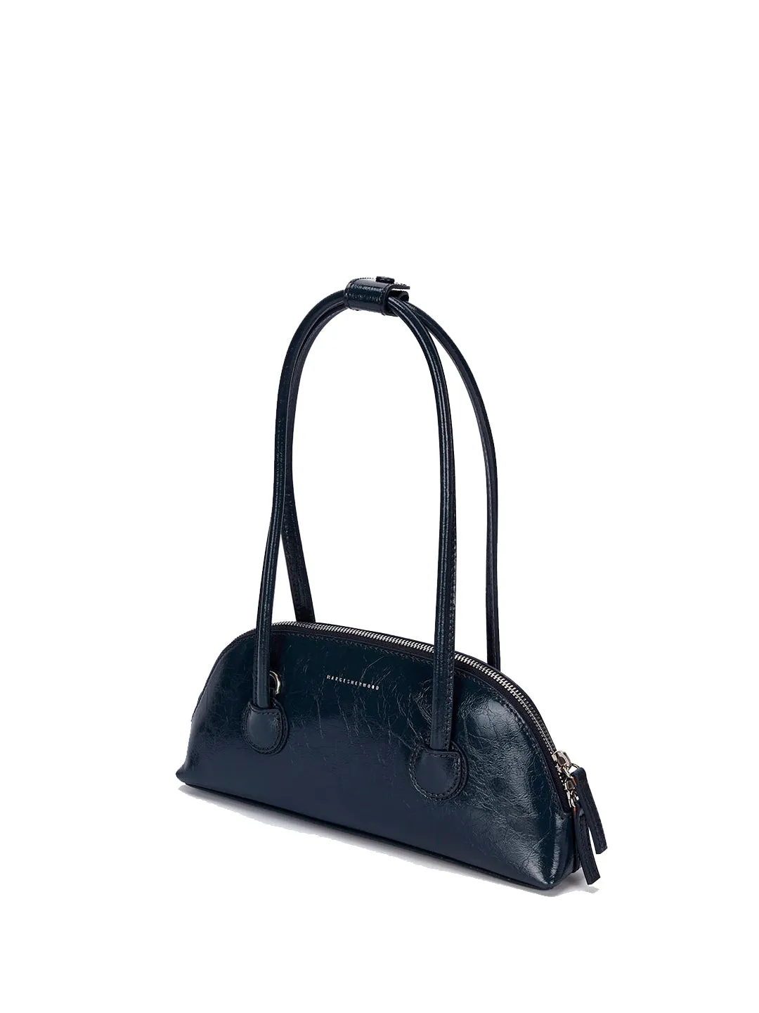 Bessette black crinkle shoulder strap