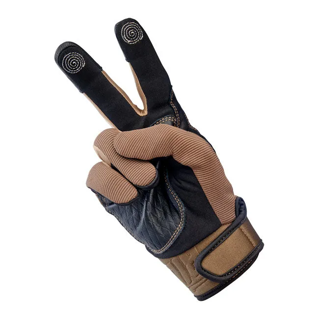 Biltwell Baja Gloves - Chocolate/Black