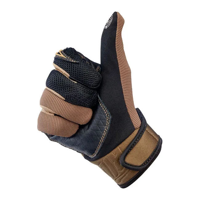 Biltwell Baja Gloves - Chocolate/Black