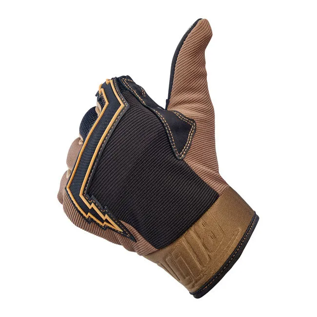 Biltwell Baja Gloves - Chocolate/Black