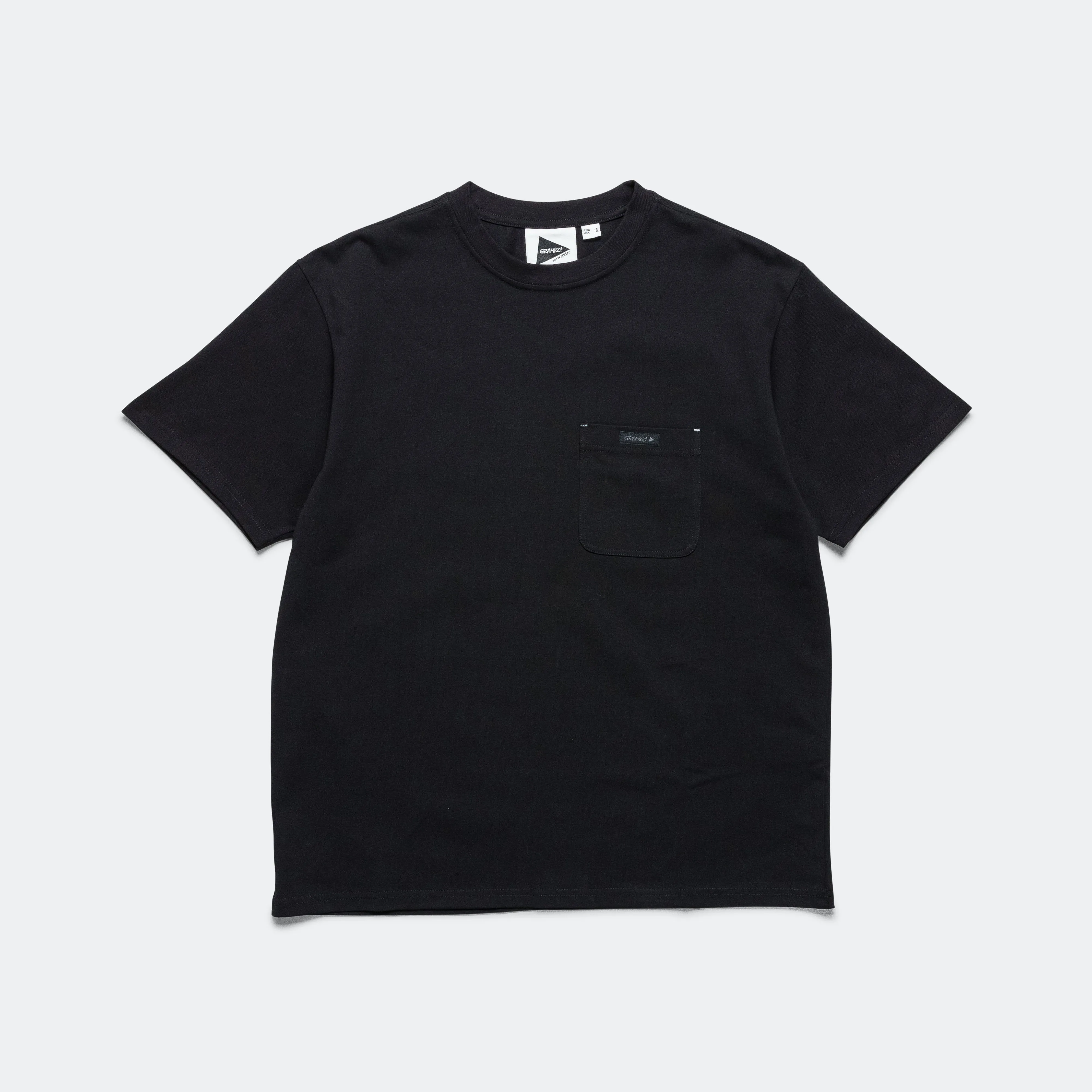 black and wander backprint tee