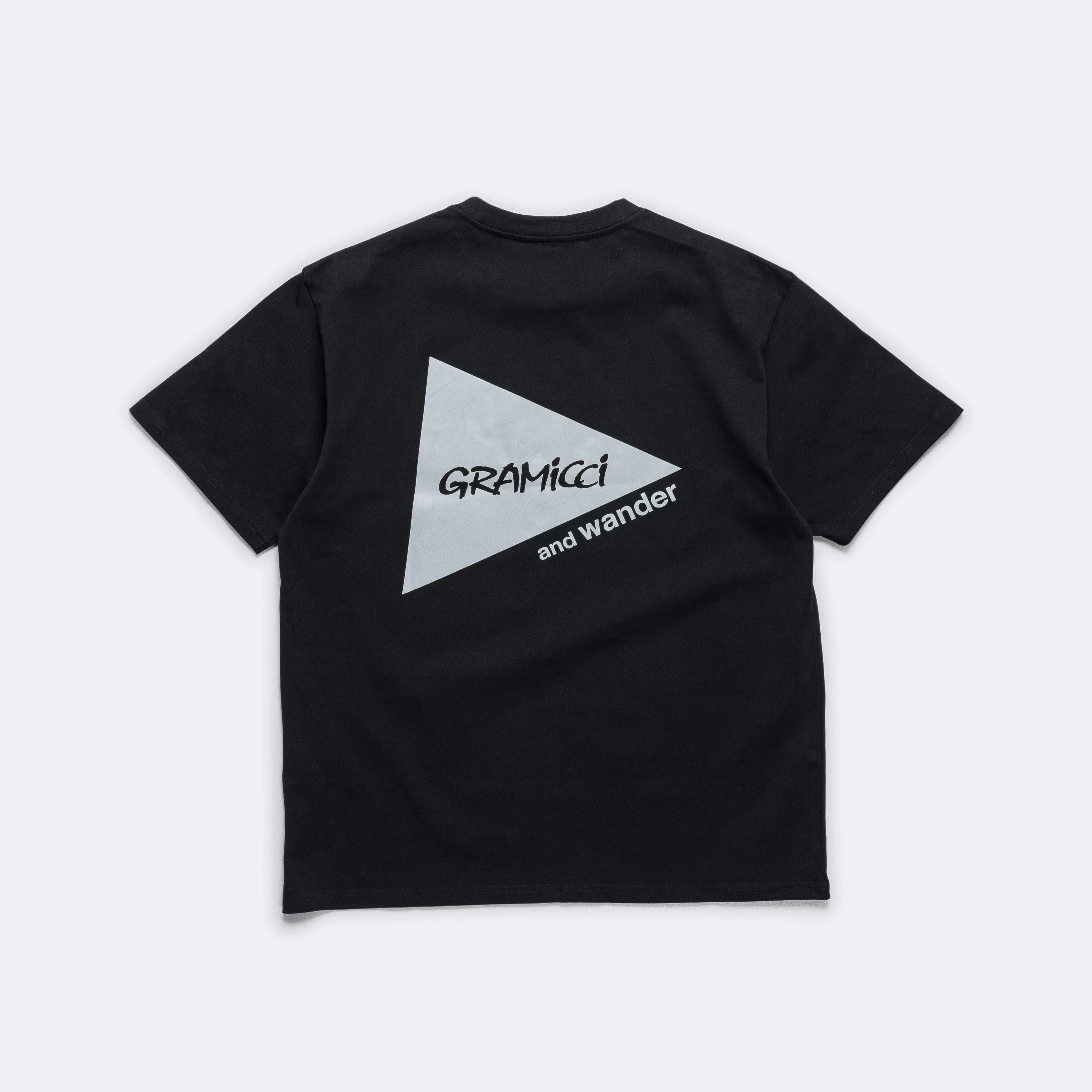 black and wander backprint tee