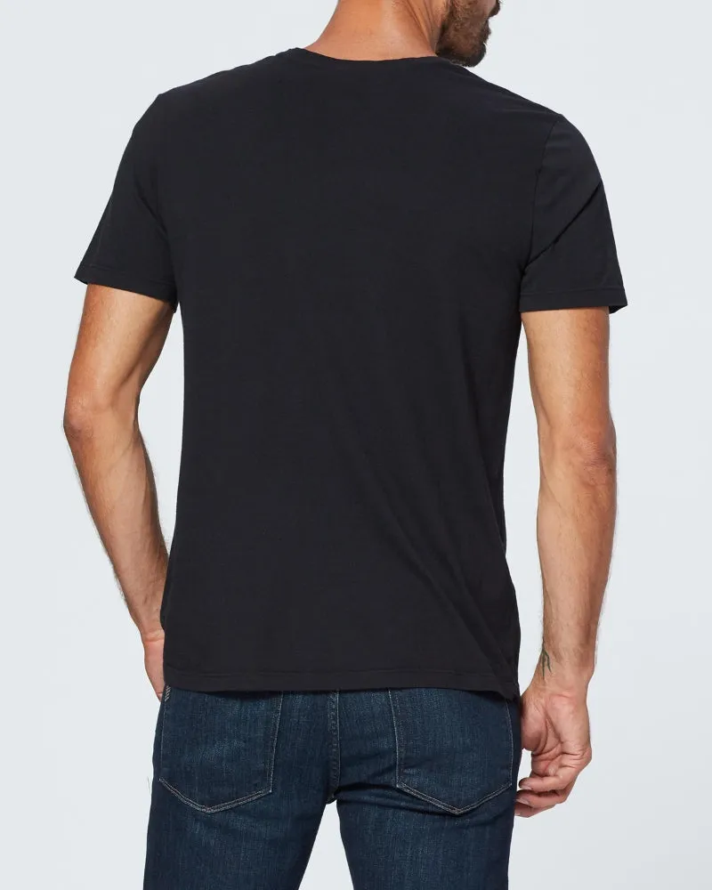 Black Cash Crew Neck T-Shirt