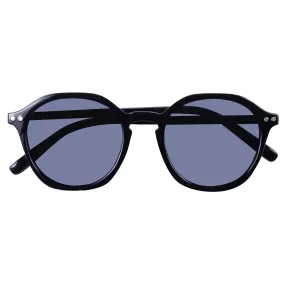 Black Hexagonal Sunglasses