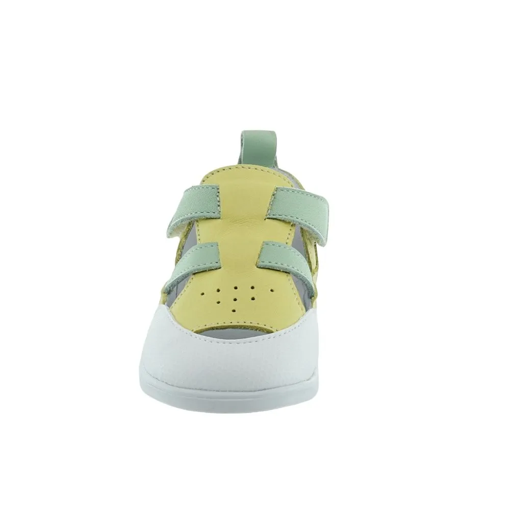 Blandy Shoes Málaga Yellow-Green Sandals