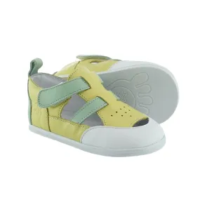 Blandy Shoes Málaga Yellow-Green Sandals