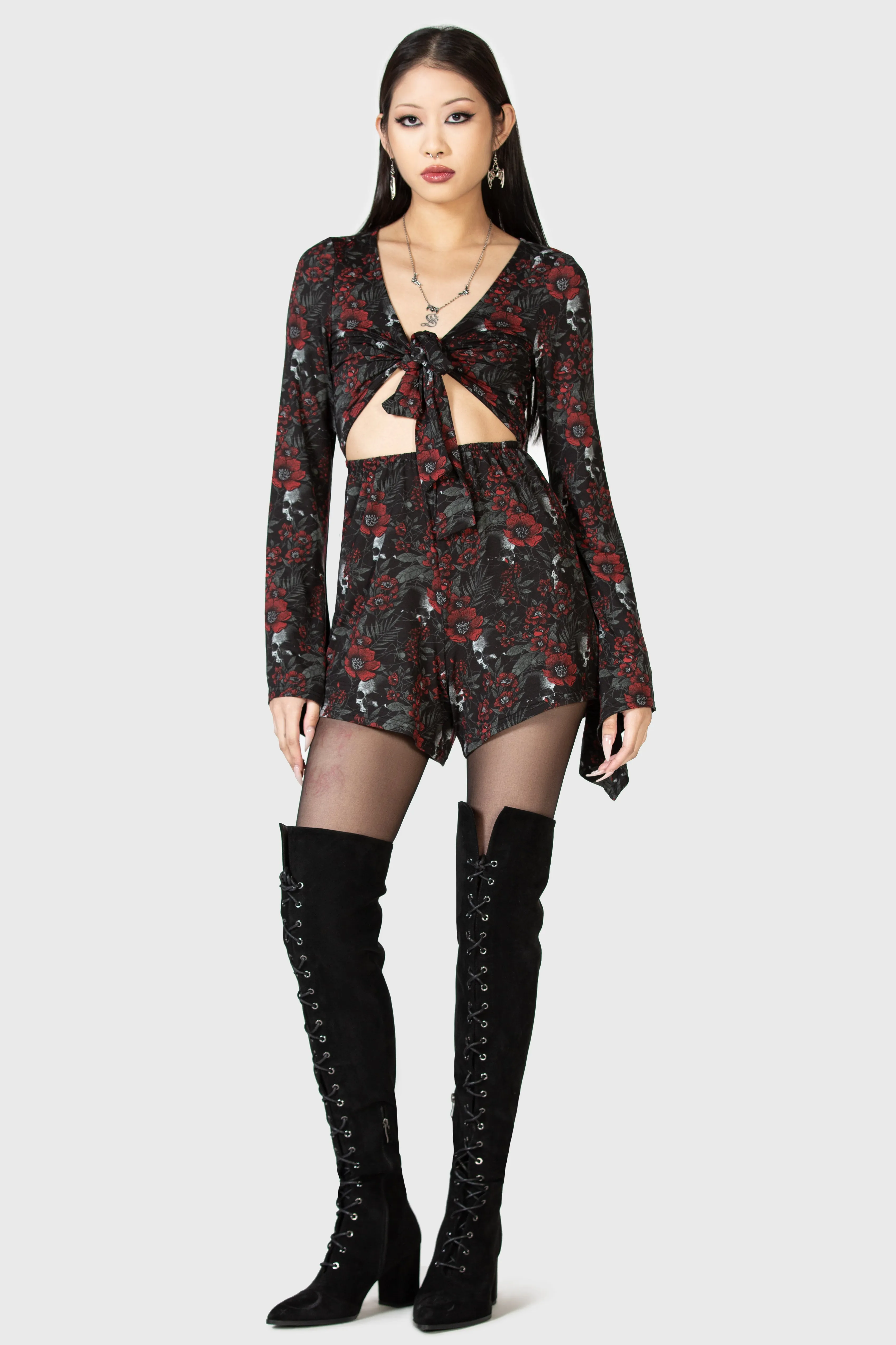 Bloodbloom Playsuit - Shop Now