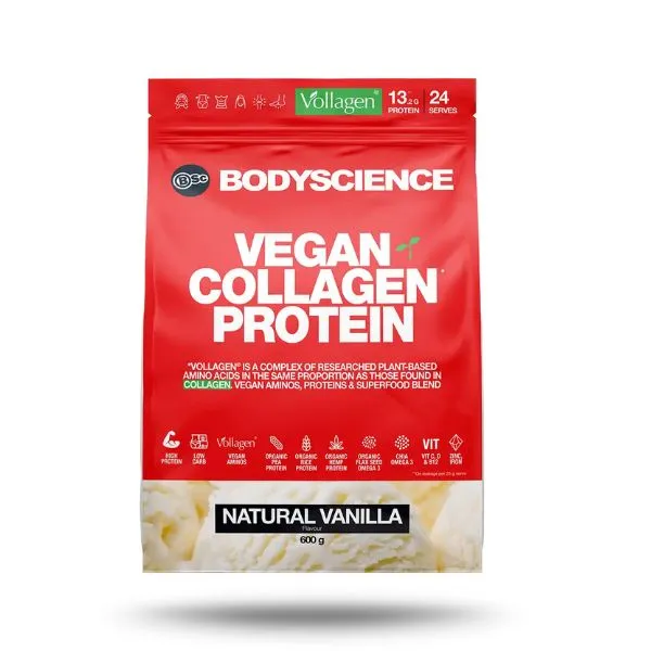 Body Science Vegan Plant-Based Collagen Protein 600g