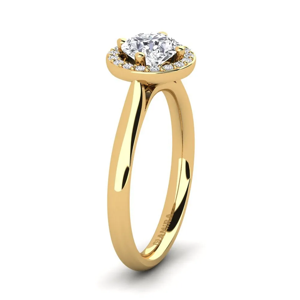 Brianna engagement ring 0.8 ct