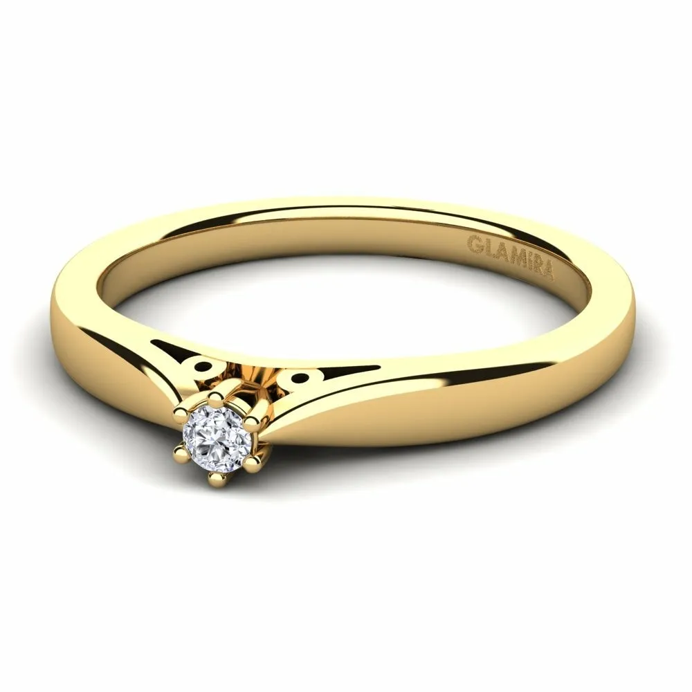 Bridal Glory Engagement Ring 0.05ct