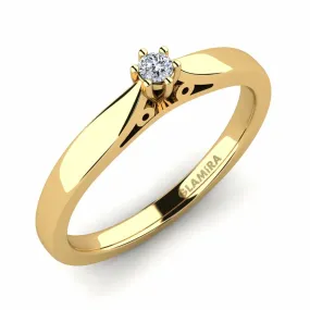 Bridal Glory Engagement Ring 0.05ct