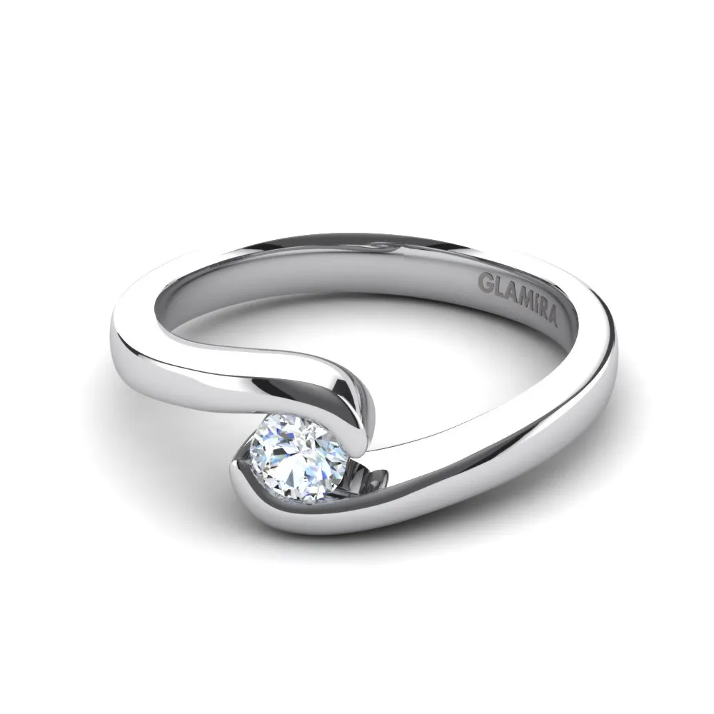 Bridal Luxury Engagement Ring 0.16 Carat