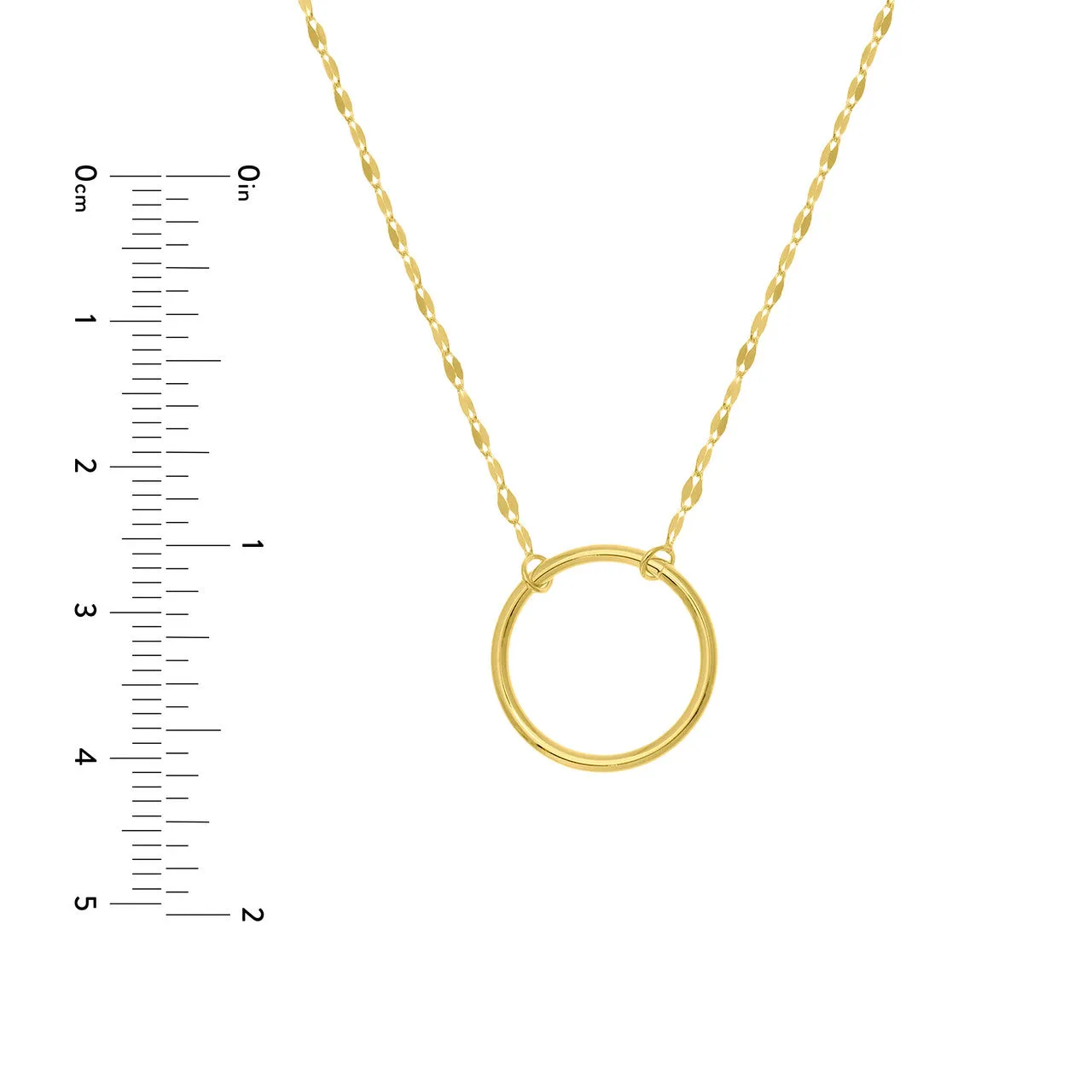 BRINNE 14K  PIATTO CHAIN NECKLACES