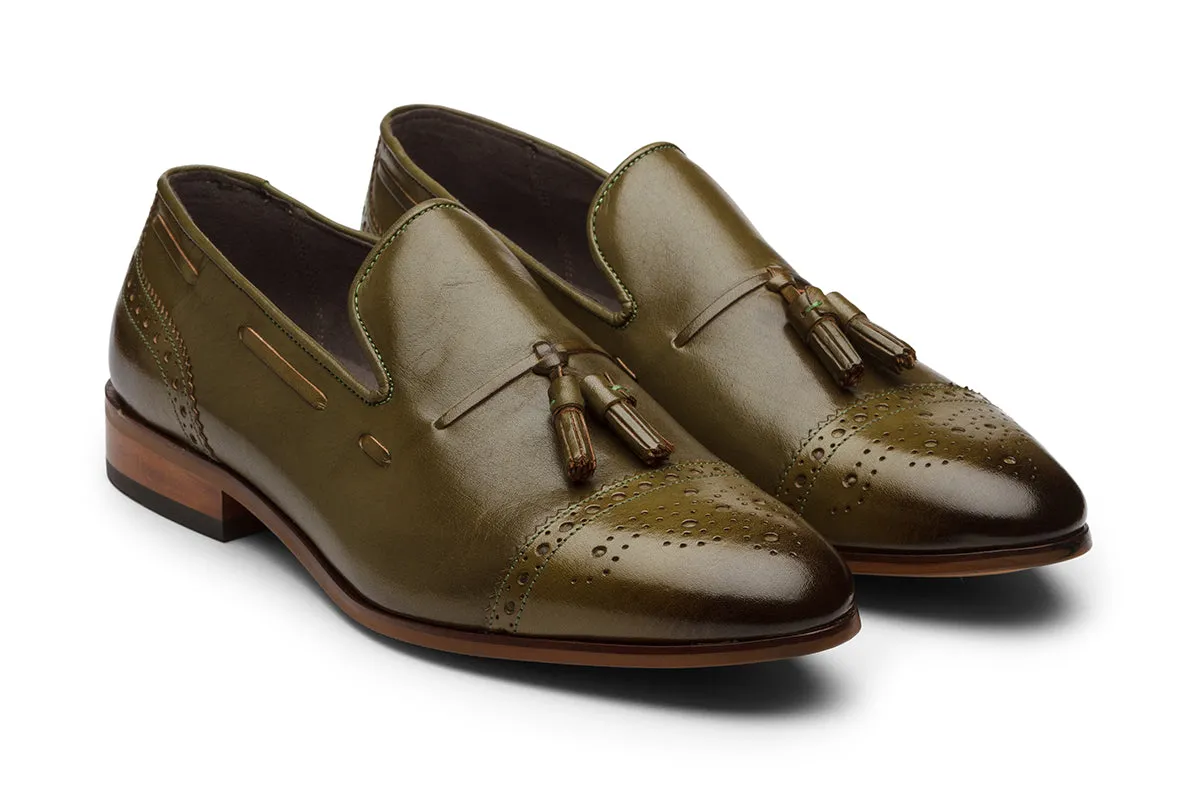 Brogue Tassel Loafer -OL