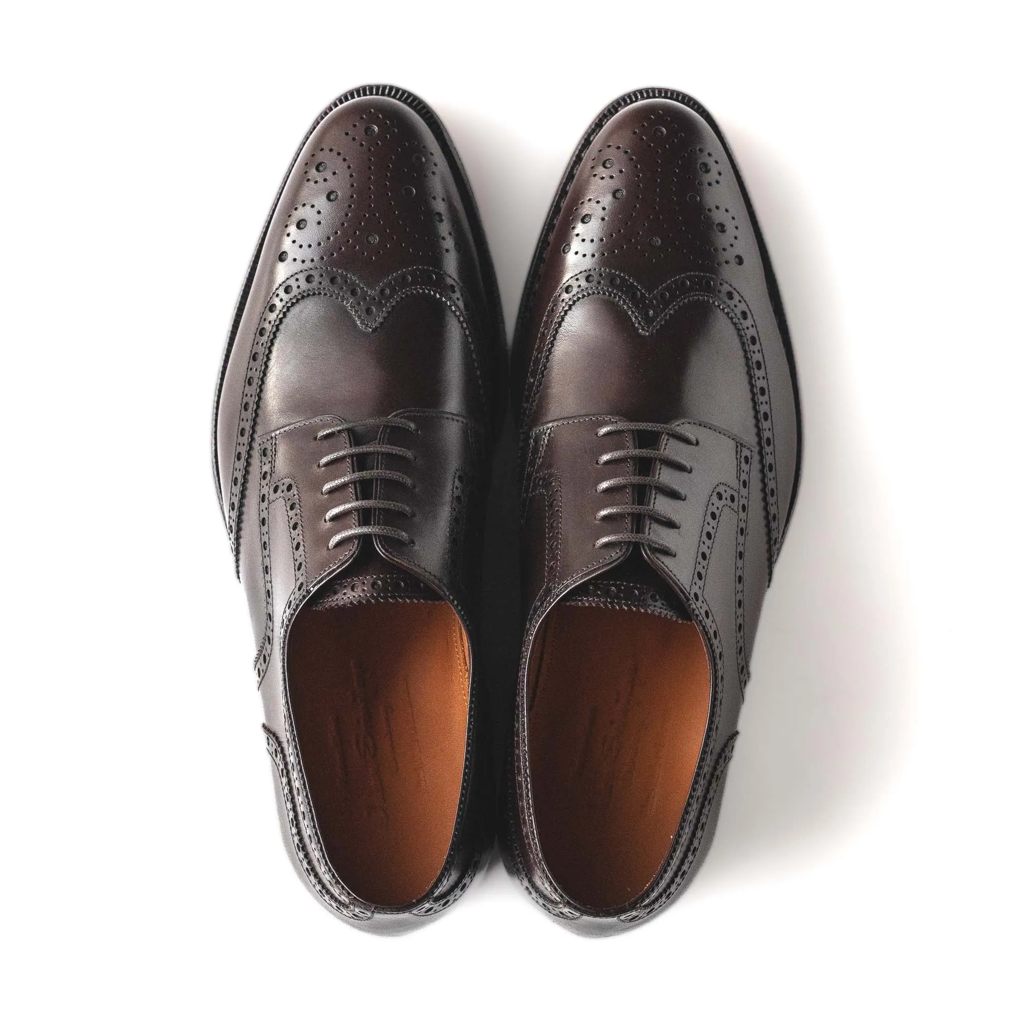 Brown Brogue Derby Shoe 98755