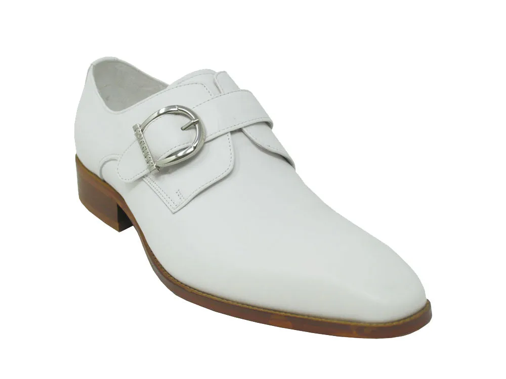 Buckle Monk Strap Loafer with Signature Design