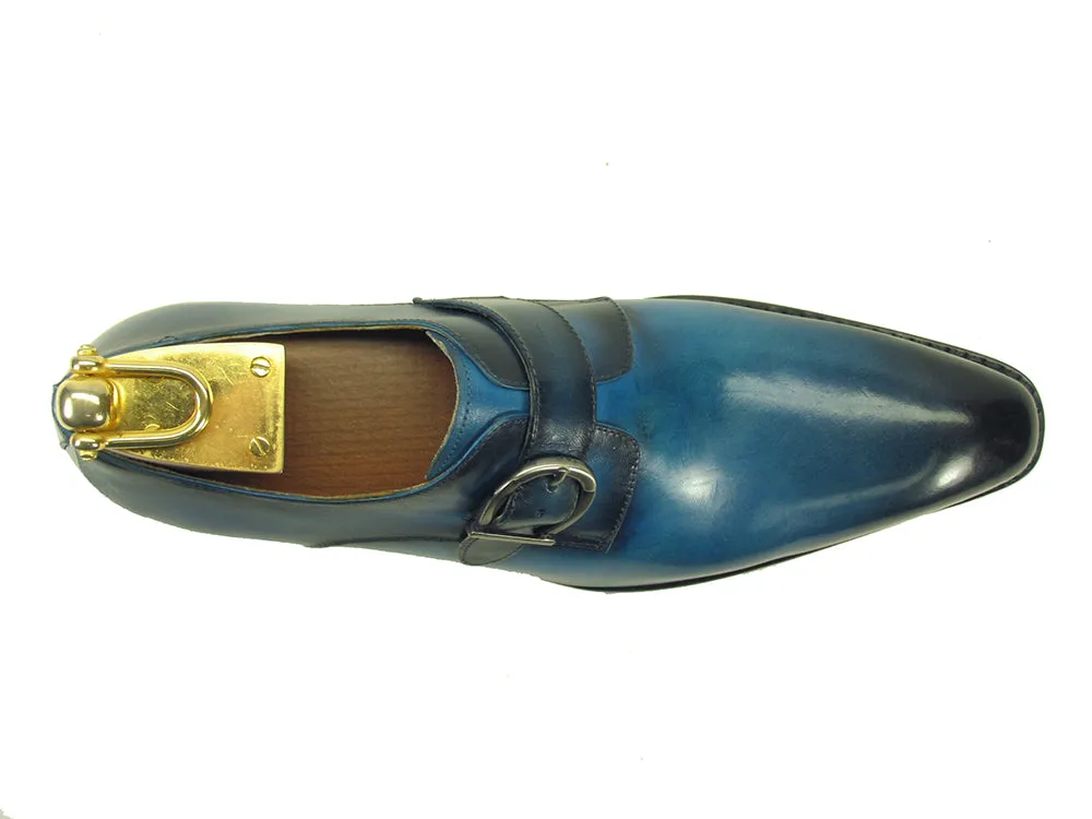 Buckle Monk Strap Loafer with Signature Design