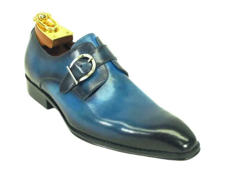 Buckle Monk Strap Loafer with Signature Design