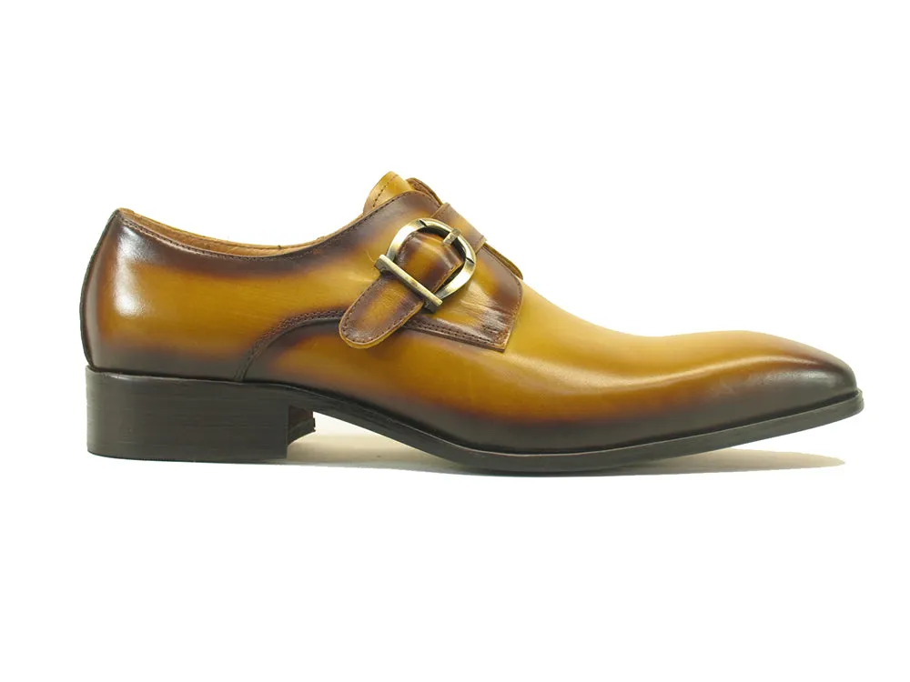 Buckle Monk Strap Loafer with Signature Design