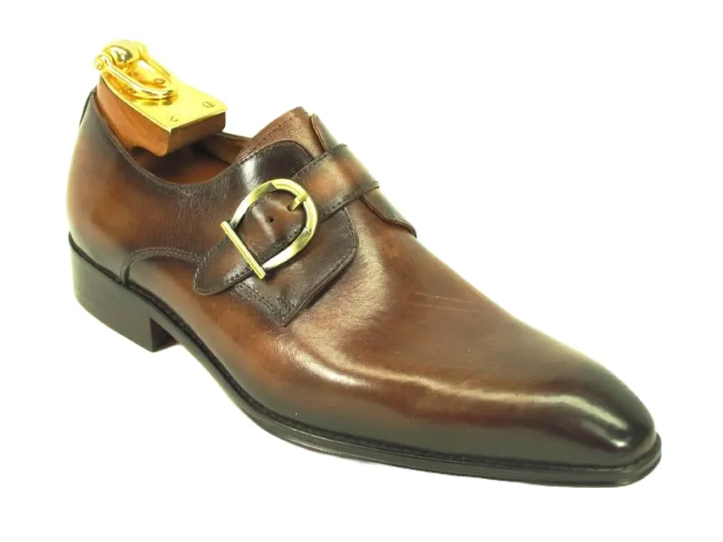 Buckle Monk Strap Loafer with Signature Design