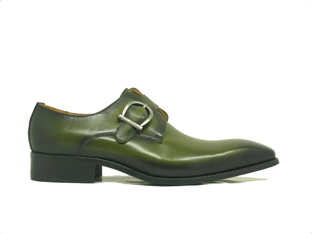 Buckle Monk Strap Loafer with Signature Design