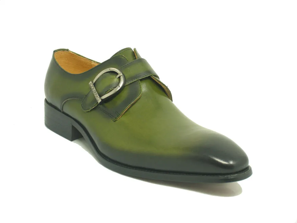 Buckle Monk Strap Loafer with Signature Design