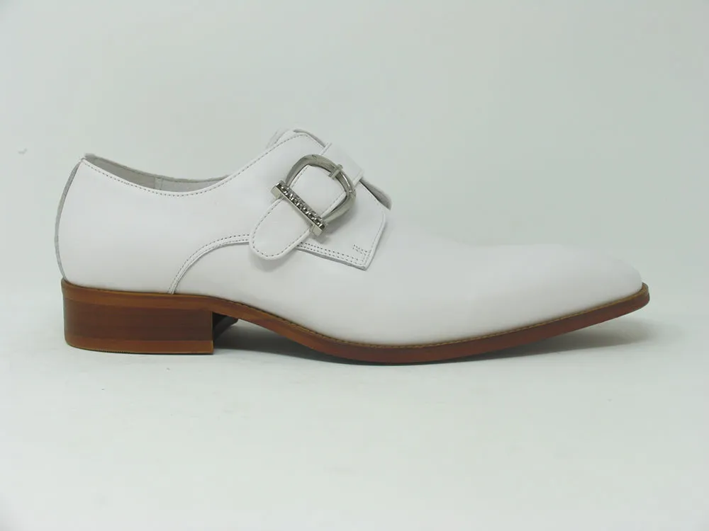 Buckle Monk Strap Loafer with Signature Design