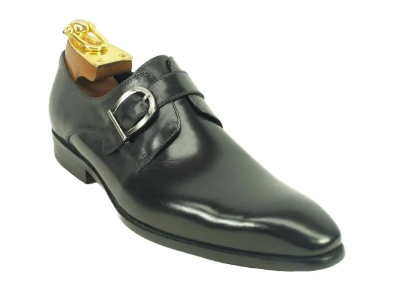 Buckle Monk Strap Loafer with Signature Design