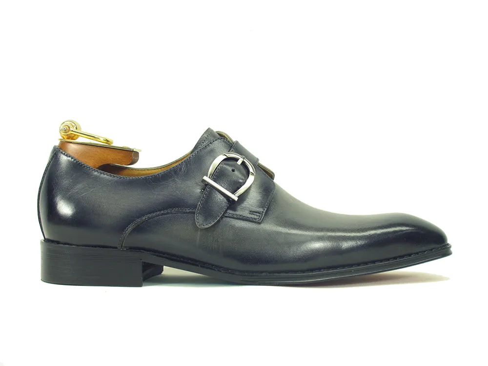 Buckle Monk Strap Loafer with Signature Design