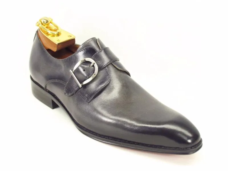 Buckle Monk Strap Loafer with Signature Design