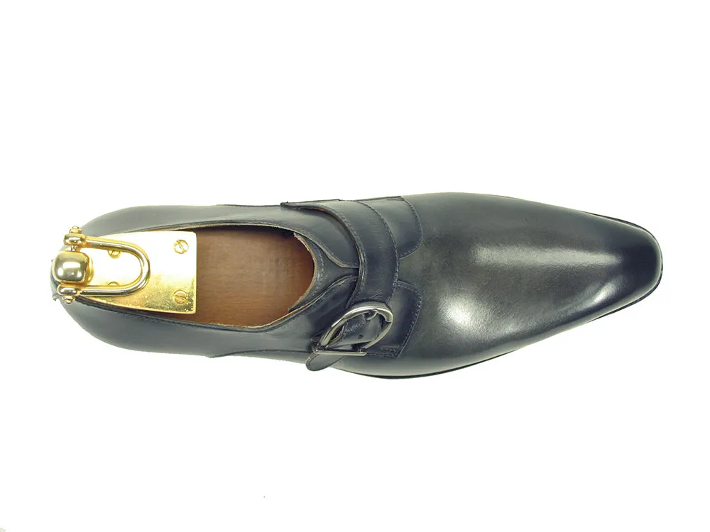 Buckle Monk Strap Loafer with Signature Design