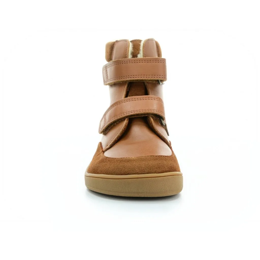 Bundgaard Basil Strap II Tex Brown winter barefoot shoes