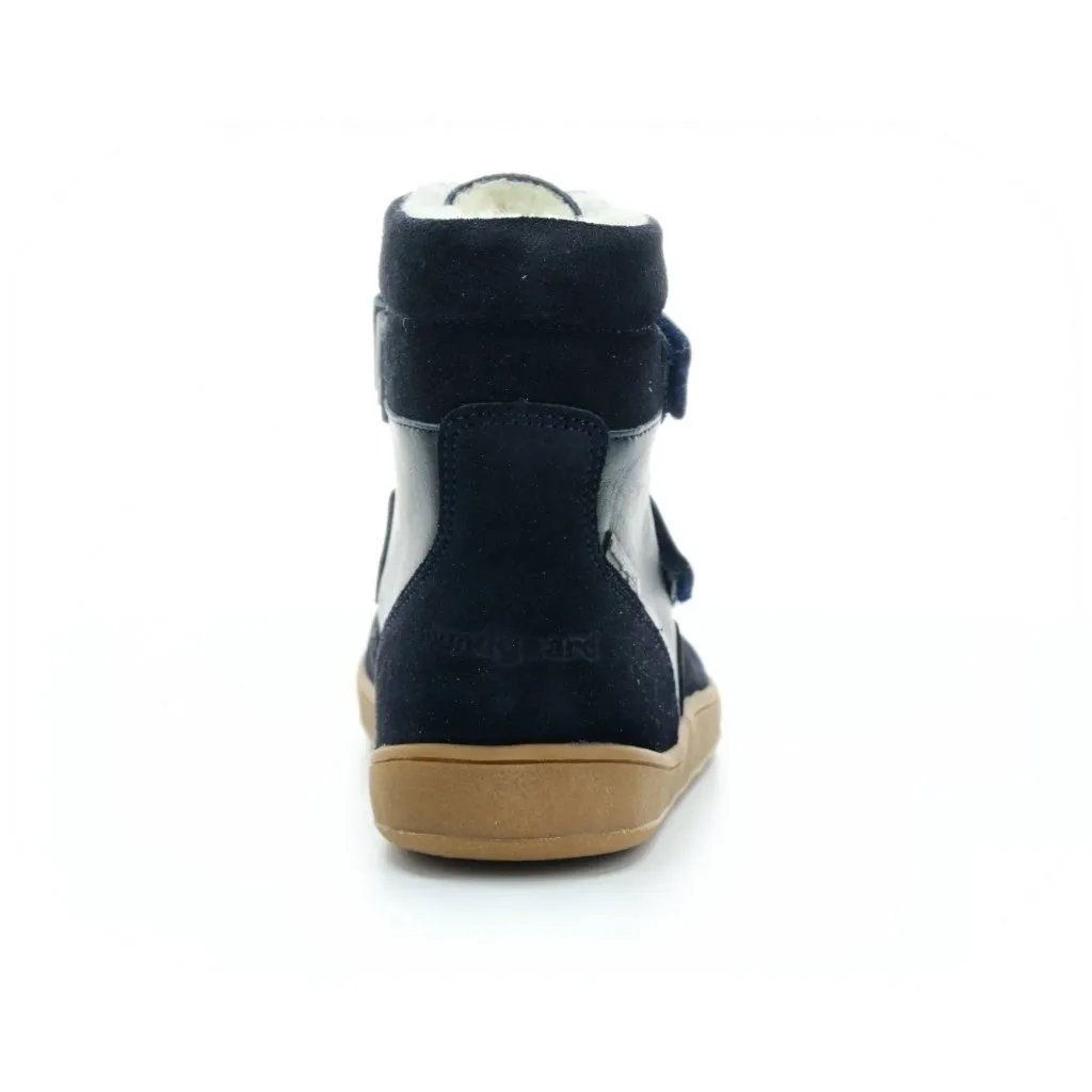 Bundgaard Basil Strap II Tex Navy winter barefoot shoes