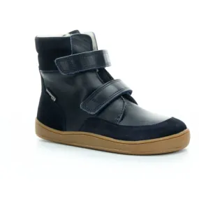 Bundgaard Basil Strap II Tex Navy winter barefoot shoes