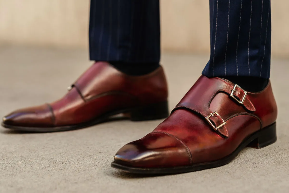 Burton Double Monk Strap Oxblood - Best Price & Reviews