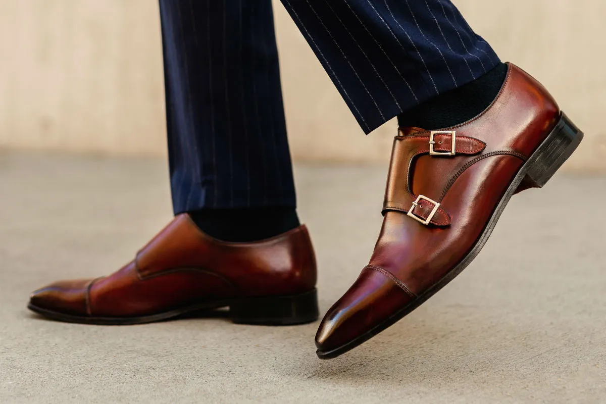 Burton Double Monk Strap Oxblood - Best Price & Reviews