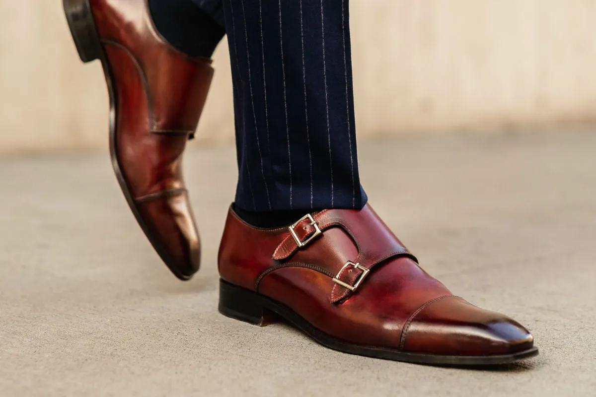 Burton Double Monk Strap Oxblood - Best Price & Reviews