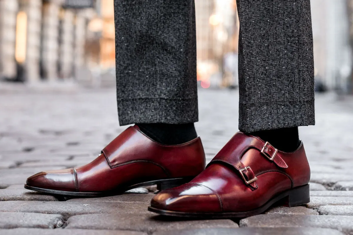 Burton Double Monk Strap Oxblood - Best Price & Reviews