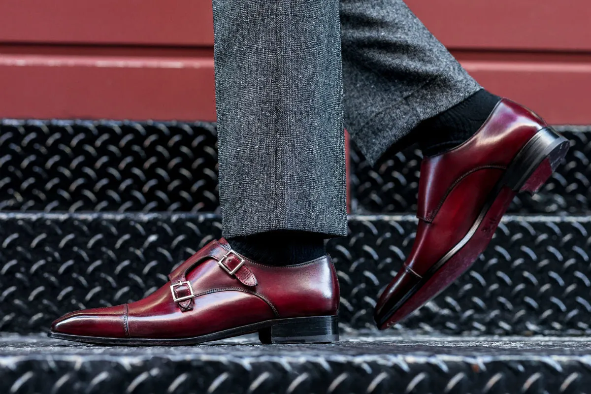 Burton Double Monk Strap Oxblood - Best Price & Reviews