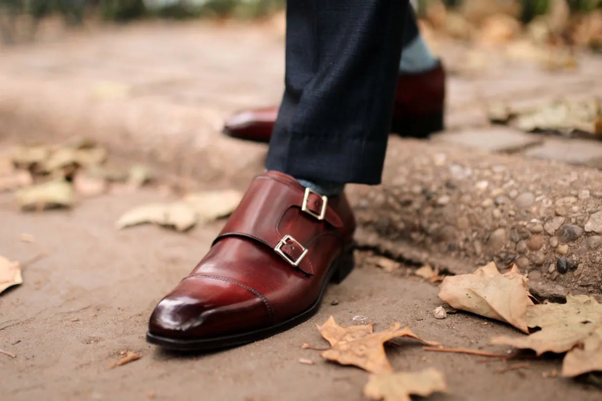 Burton Double Monk Strap Oxblood - Best Price & Reviews