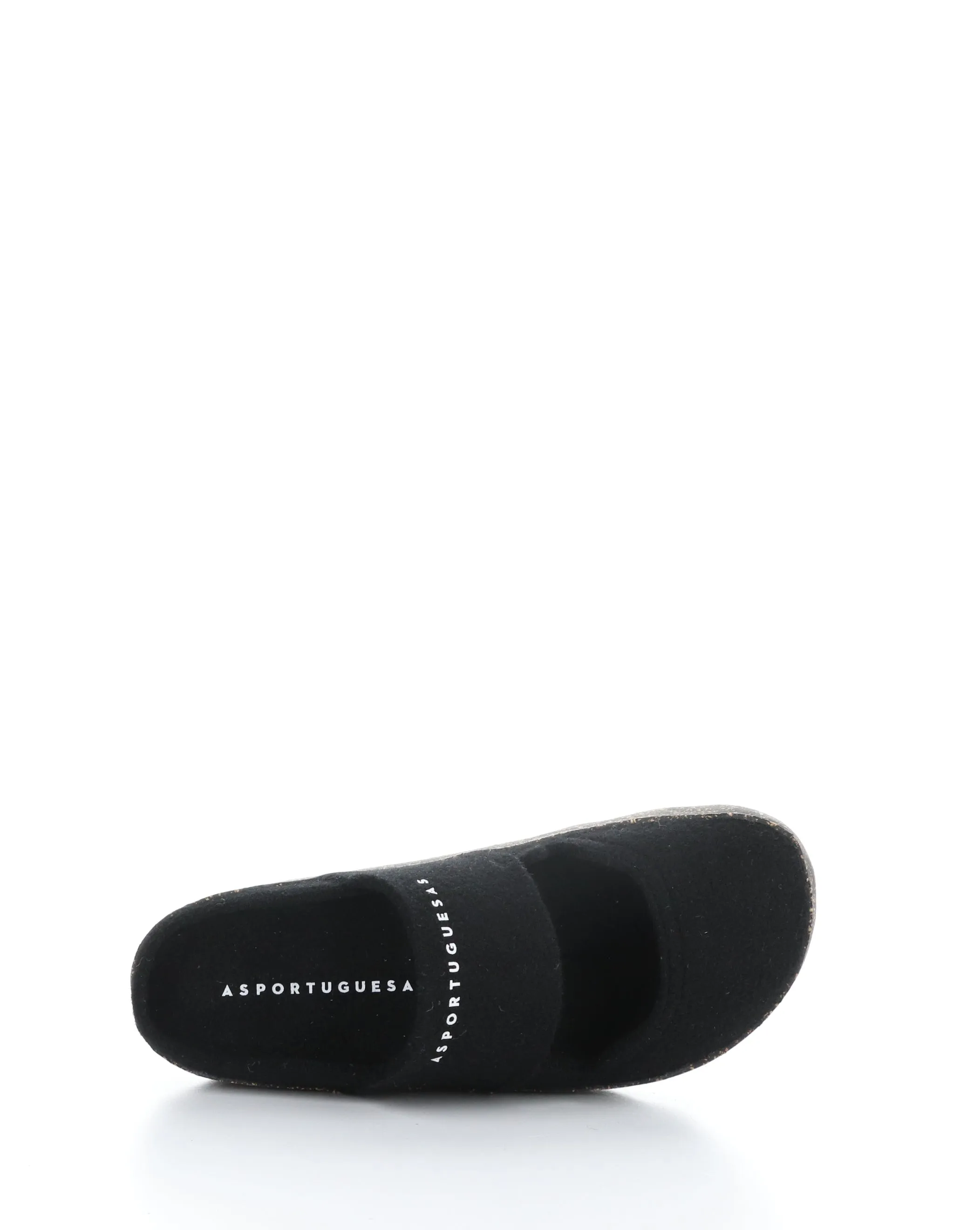 CANU185ASP 001 BLACK Mules - Round Toe